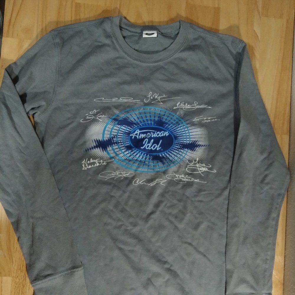 American Idol Pop Tarts Logo 2007 Long Sleeve T-Shirt